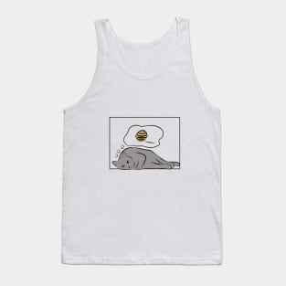 Thoughts of a cat Tank Top